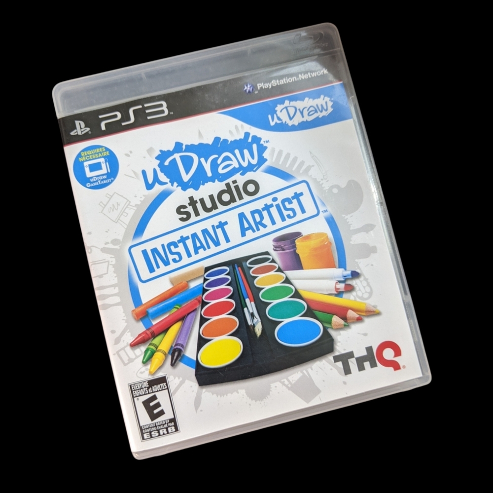 PS3 u draw studio instant artist art game
